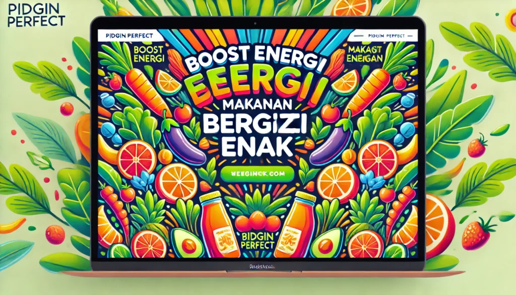 Boost Energi Makanan Bergizi enak