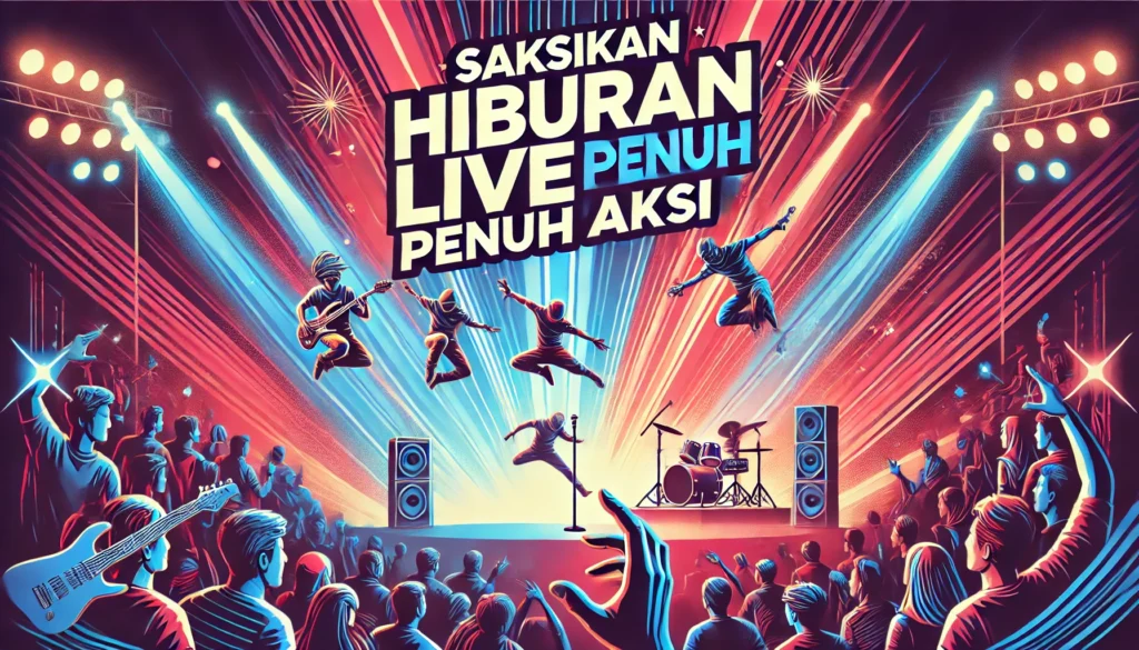 Saksikan Hiburan Live Penuh Aksi