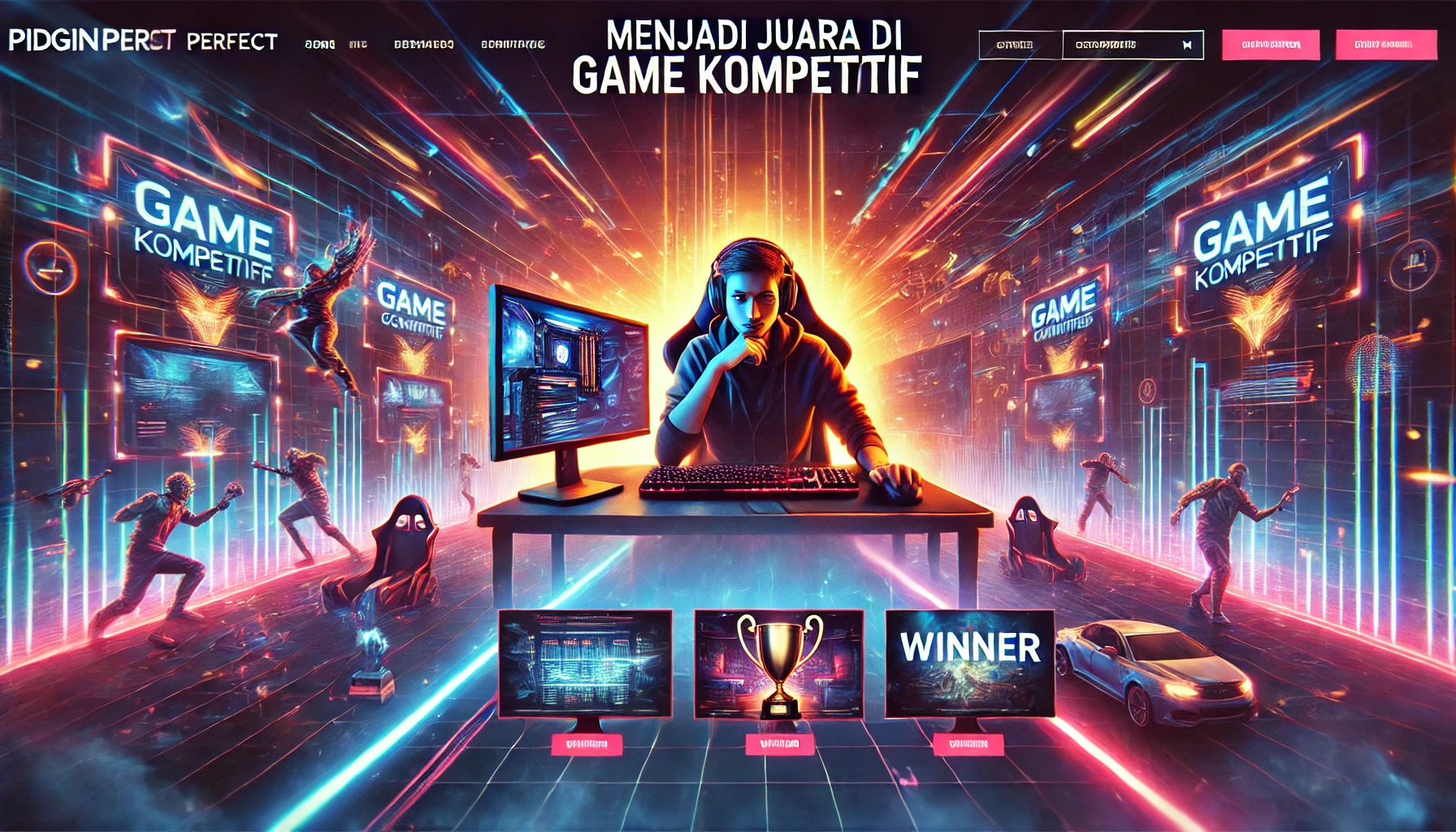 Menjadi Juara di Game Kompetitif