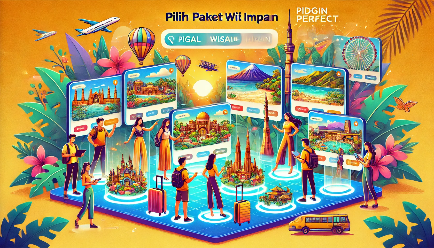 Pilih Paket Wisata Impian