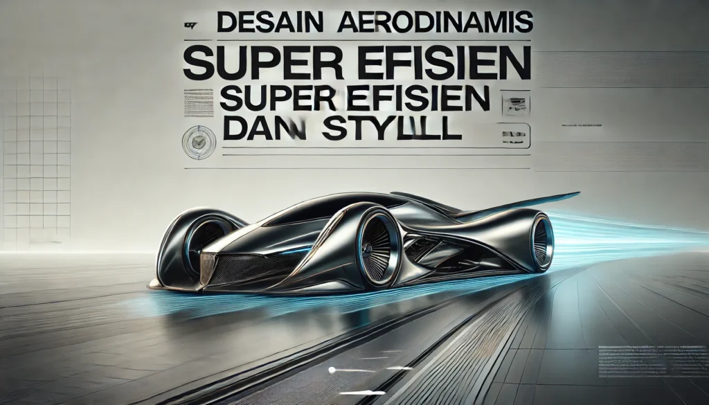 Desain Aerodinamis Super Efisien dan Stylish