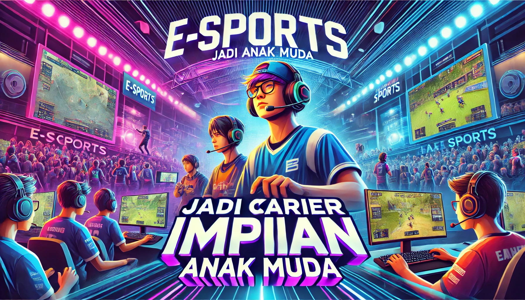 E-Sports Jadi Karier Impian Anak Muda