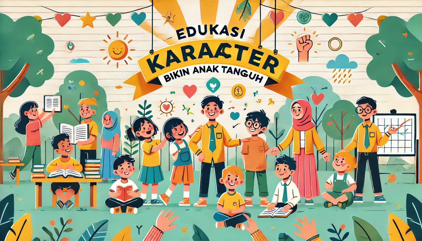 Edukasi Karakter Bikin Anak Tangguh