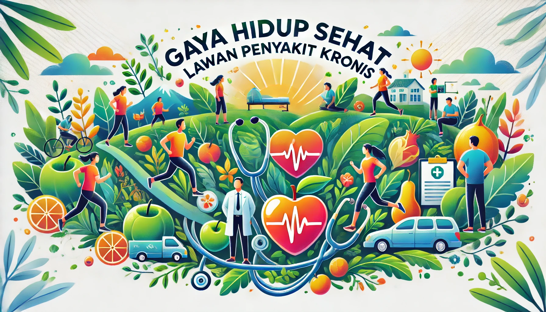 Gaya Hidup Sehat Lawan Penyakit Kronis