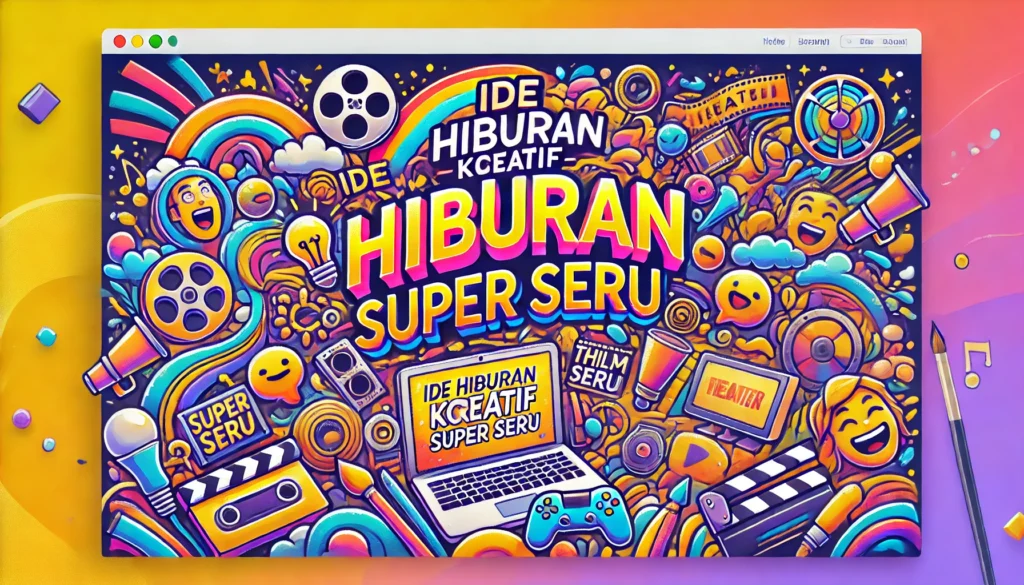 Ide Hiburan Kreatif Super Seru