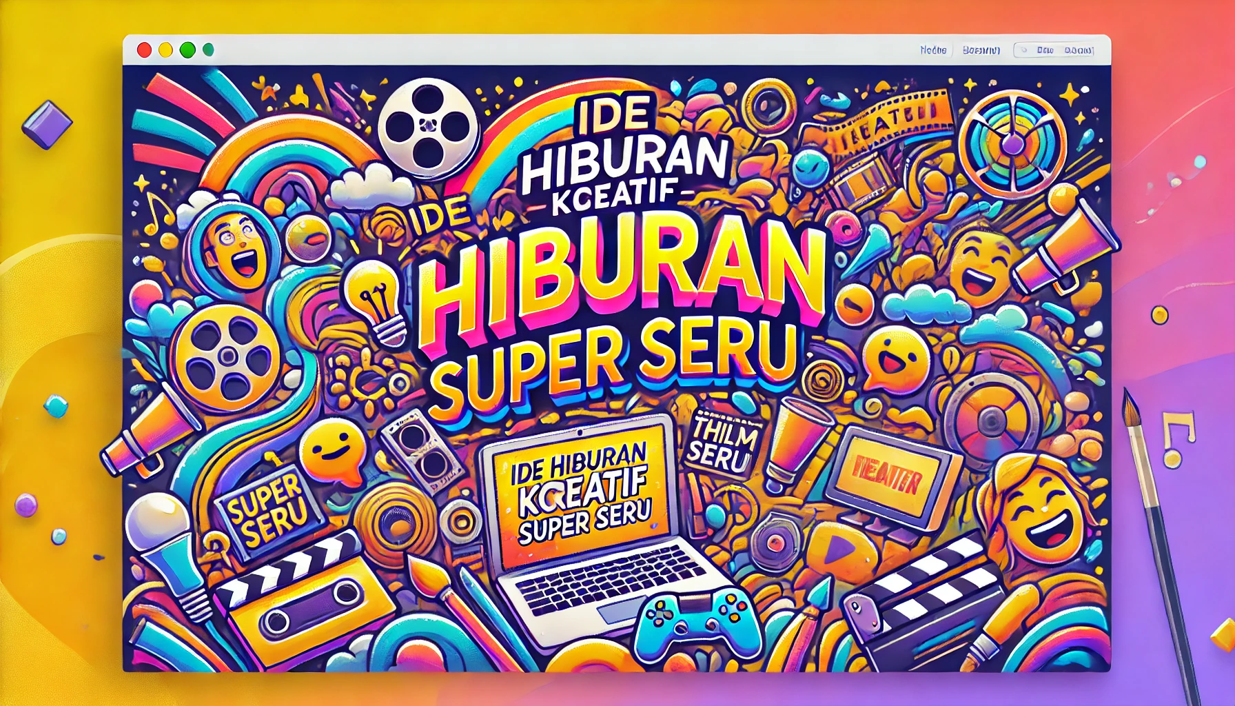 Ide Hiburan Kreatif Super Seru