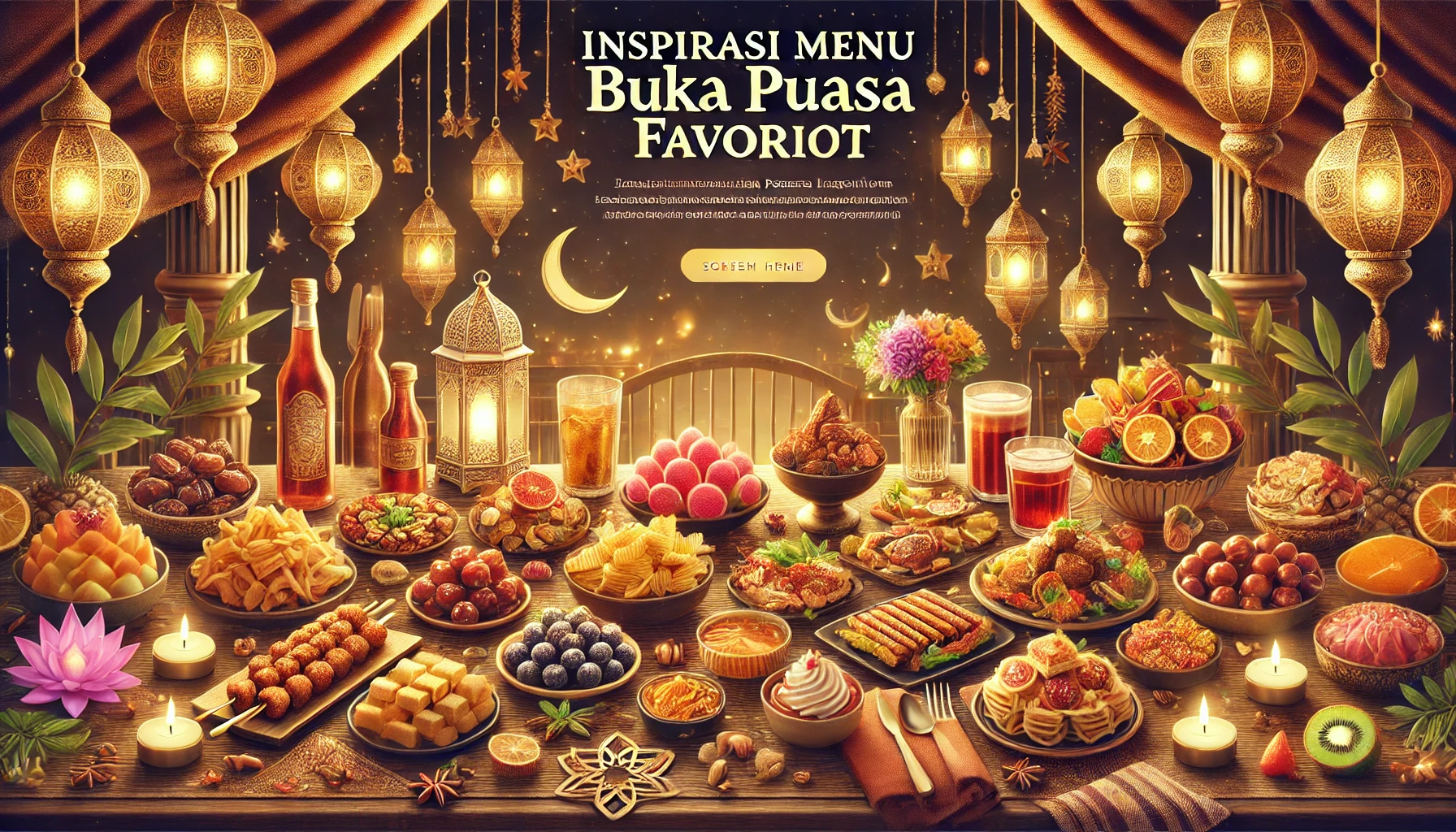 Inspirasi Menu Buka Puasa Favorit