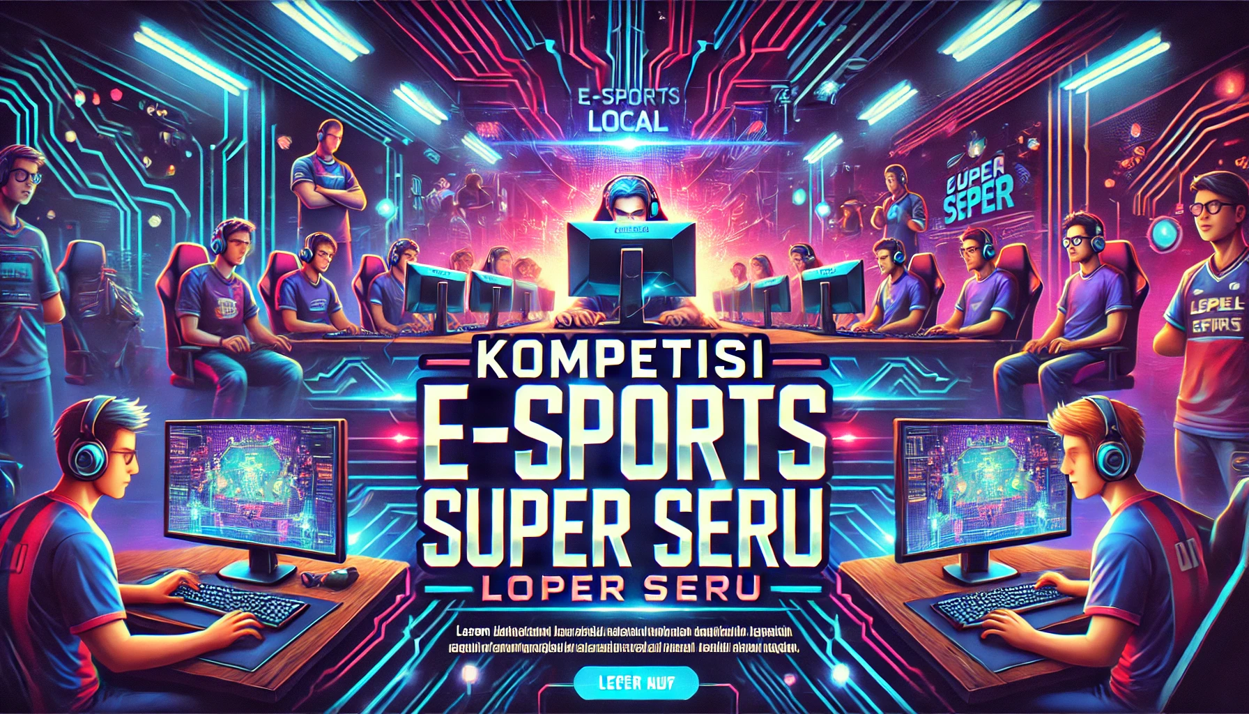 Kompetisi E-sports Lokal Super Seru