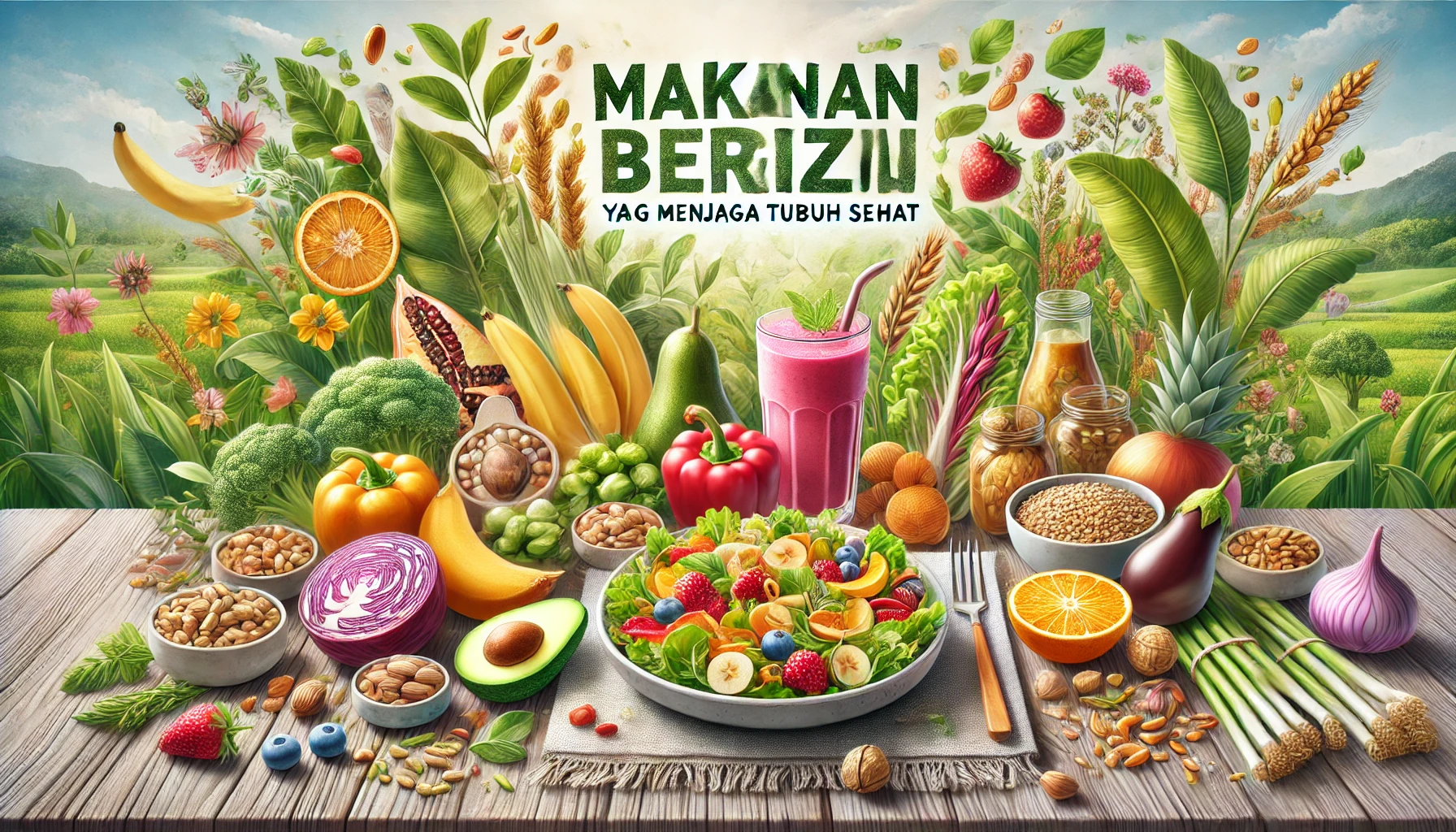 Makanan Bergizi yang Menjaga Tubuh Sehat