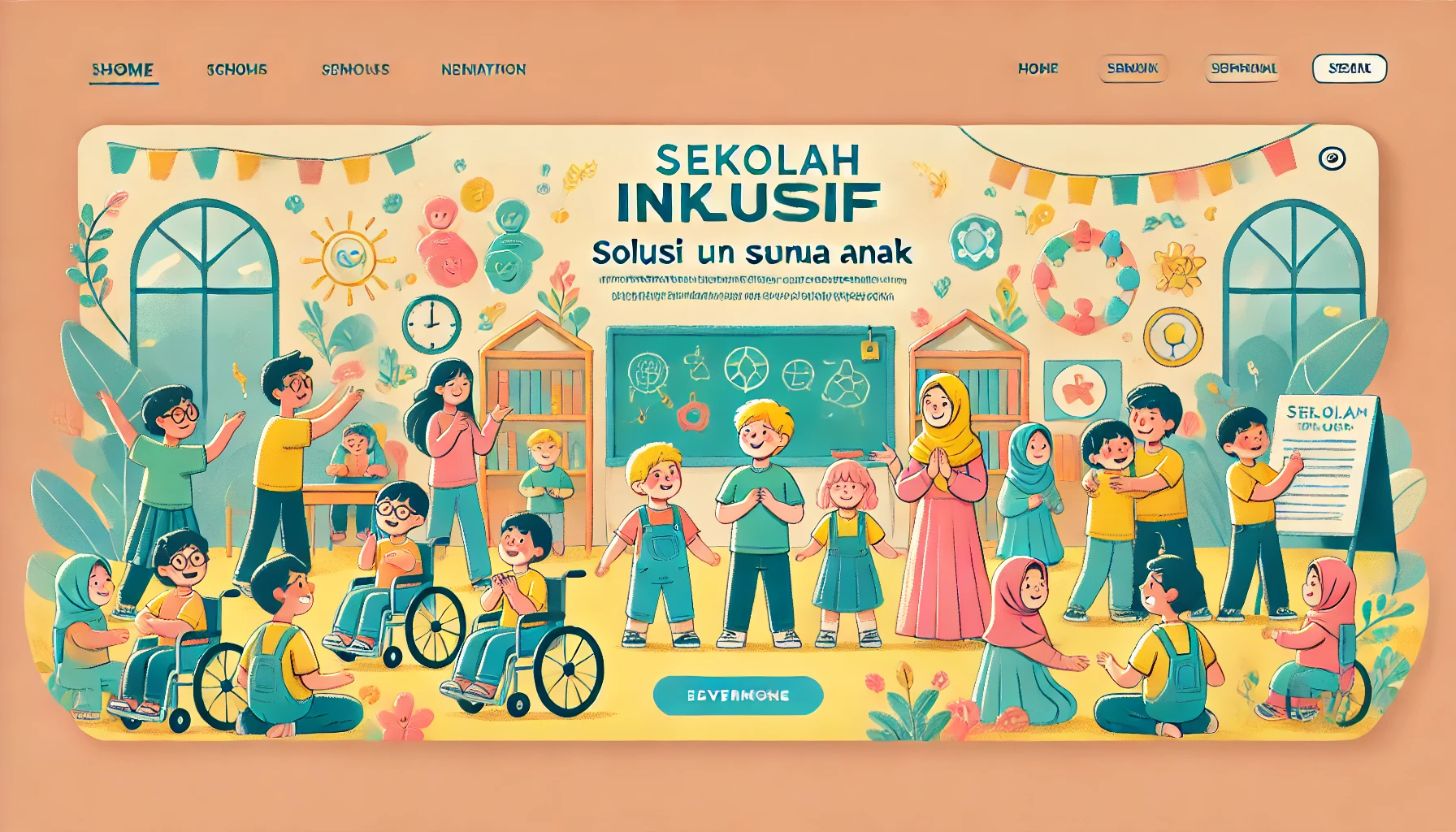 Sekolah Inklusif Solusi untuk Semua Anak