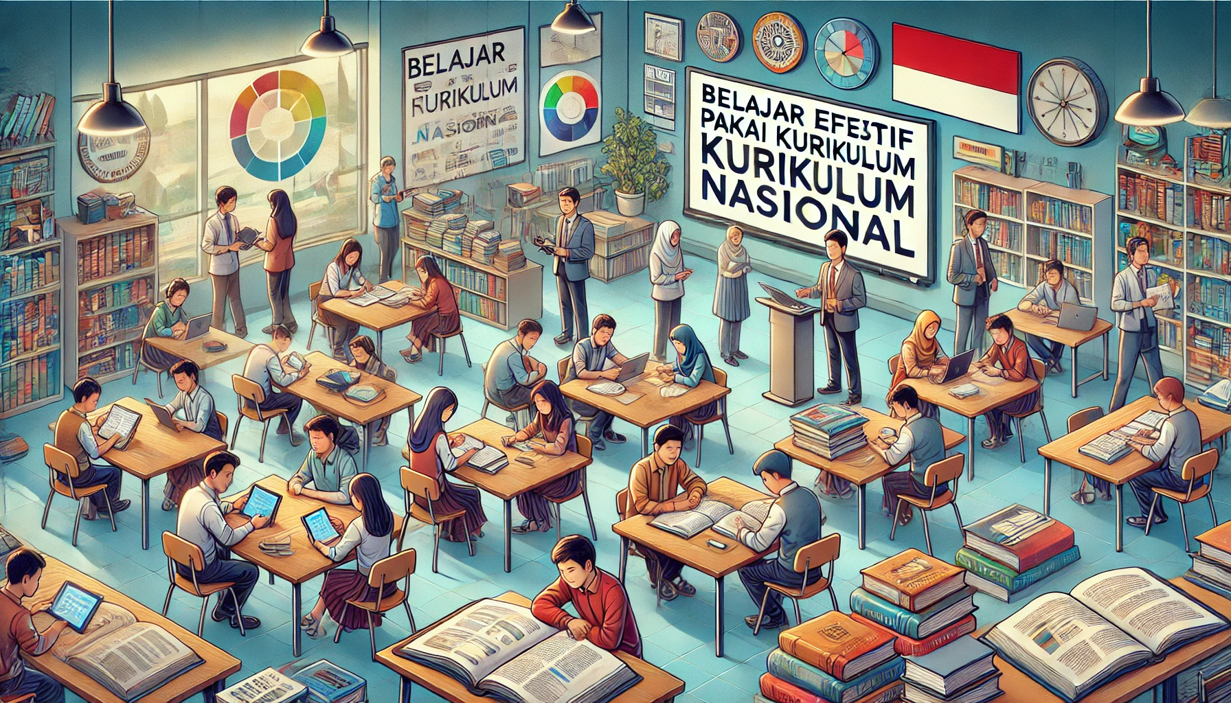 Belajar Efektif Pakai Kurikulum Nasional