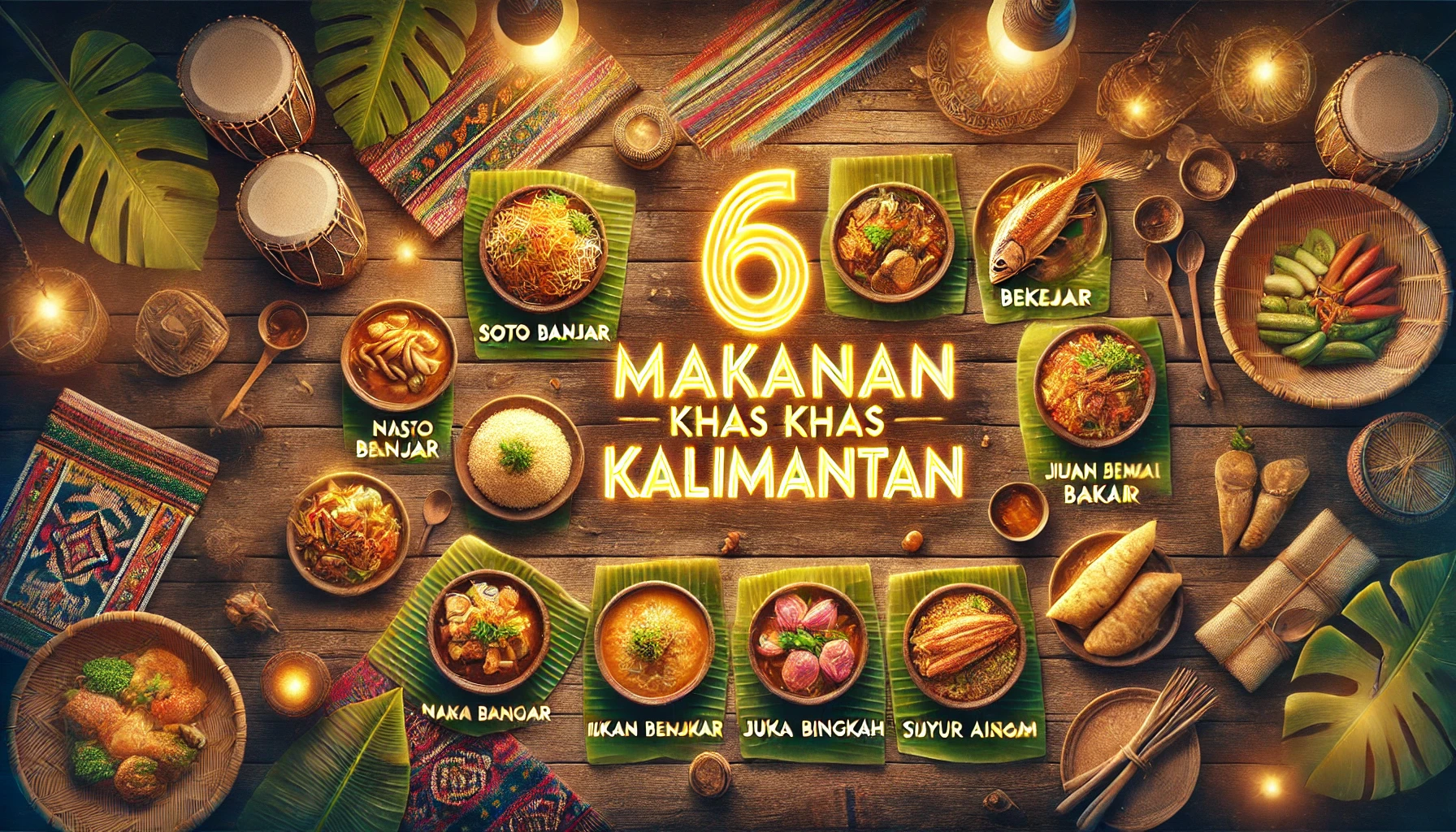 6 Makanan Khas Kalimantan