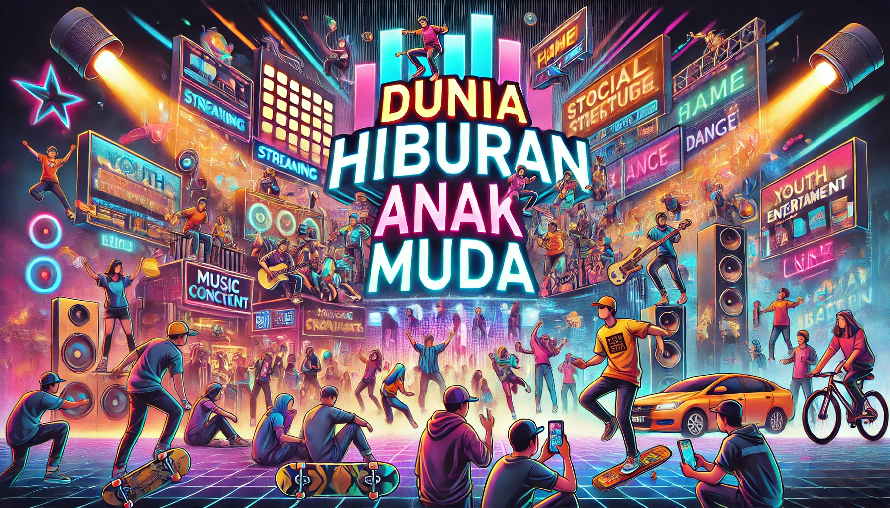 Dunia Hiburan Anak Muda