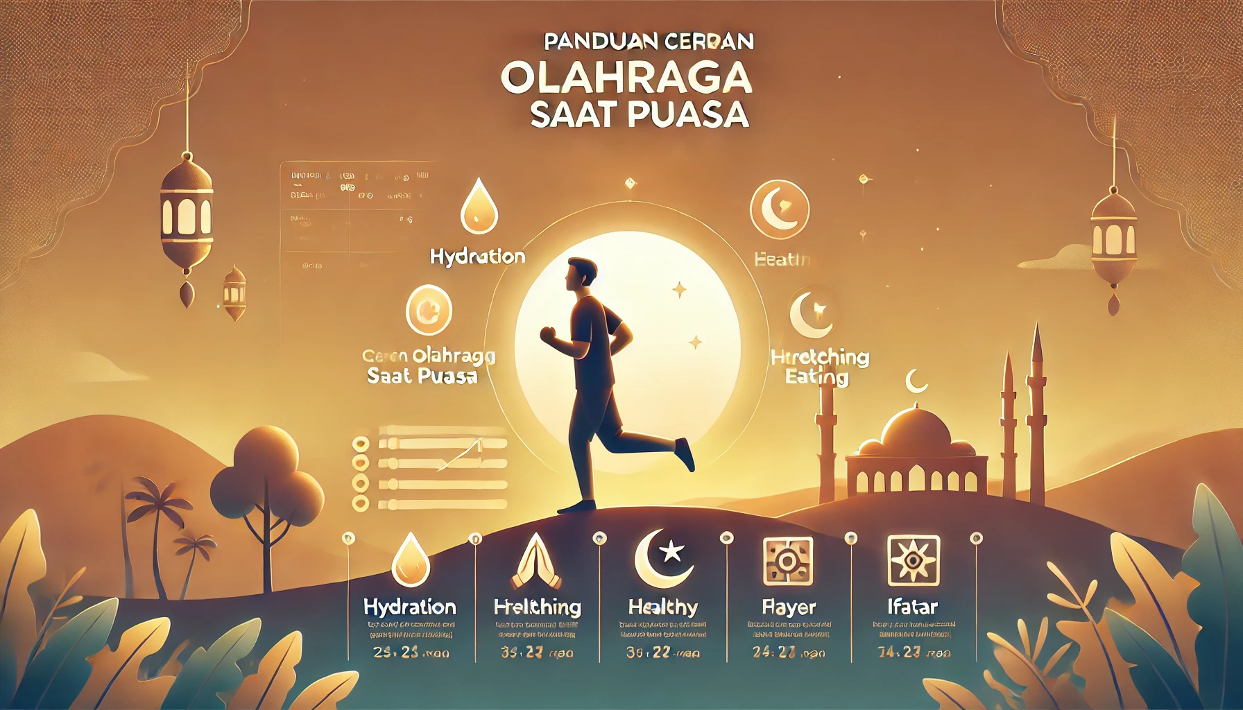 Panduan Cerdas Olahraga Saat Puasa