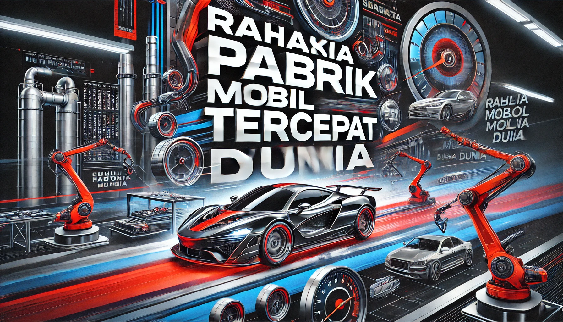 Rahasia Pabrik Mobil Tercepat Dunia