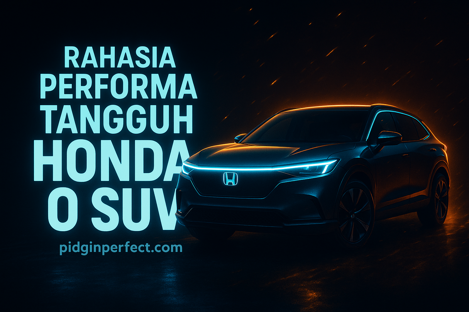 Rahasia Performa Tangguh Honda 0 SUV