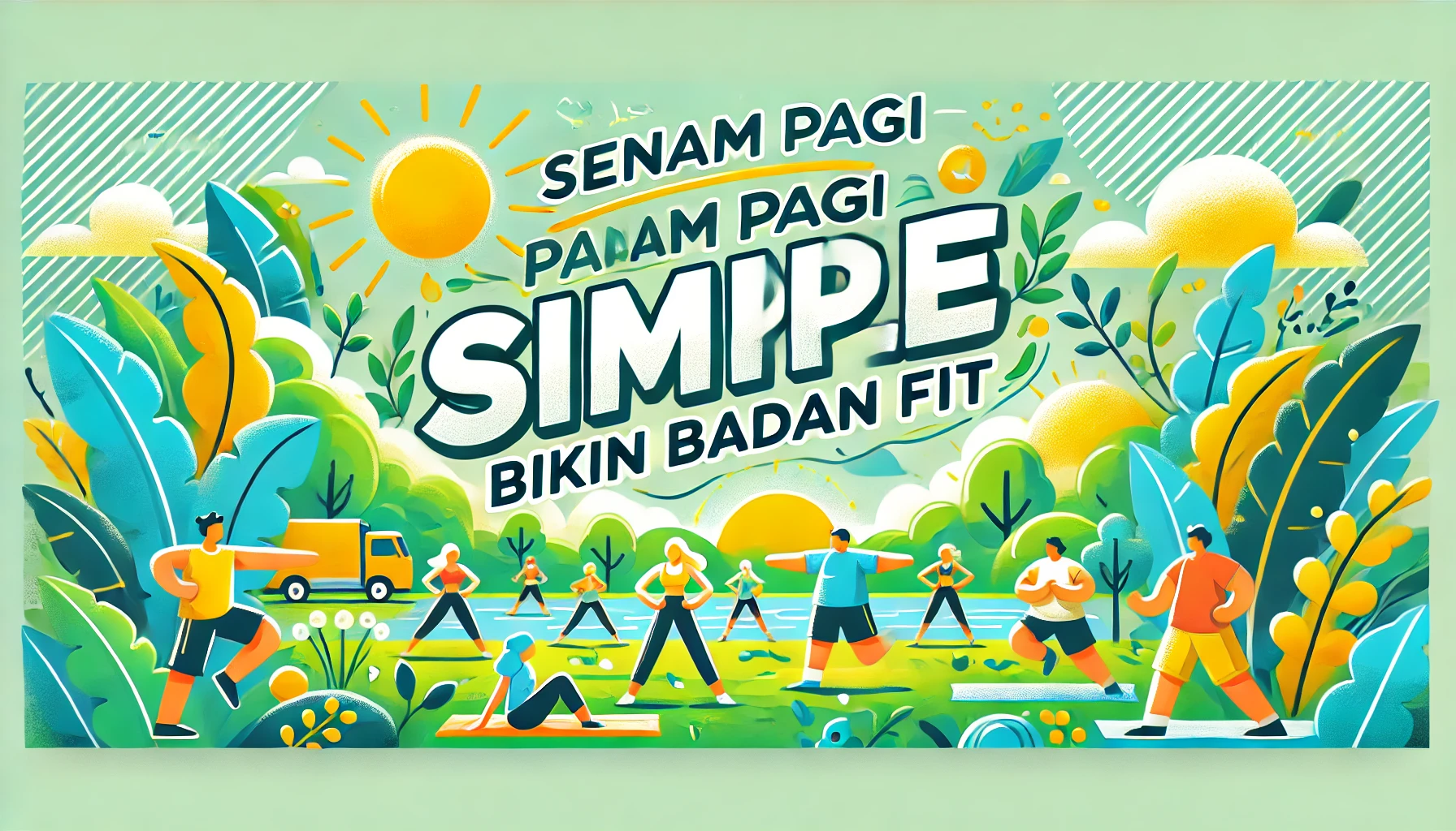 Senam Pagi Simple Bikin Badan Fit