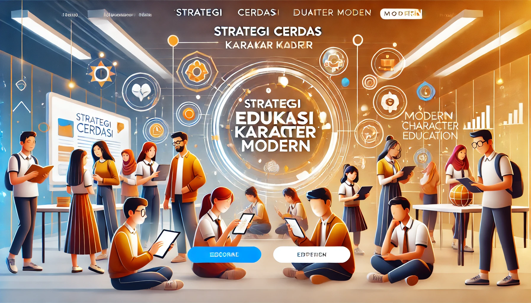 Strategi Cerdas Edukasi Karakter Modern