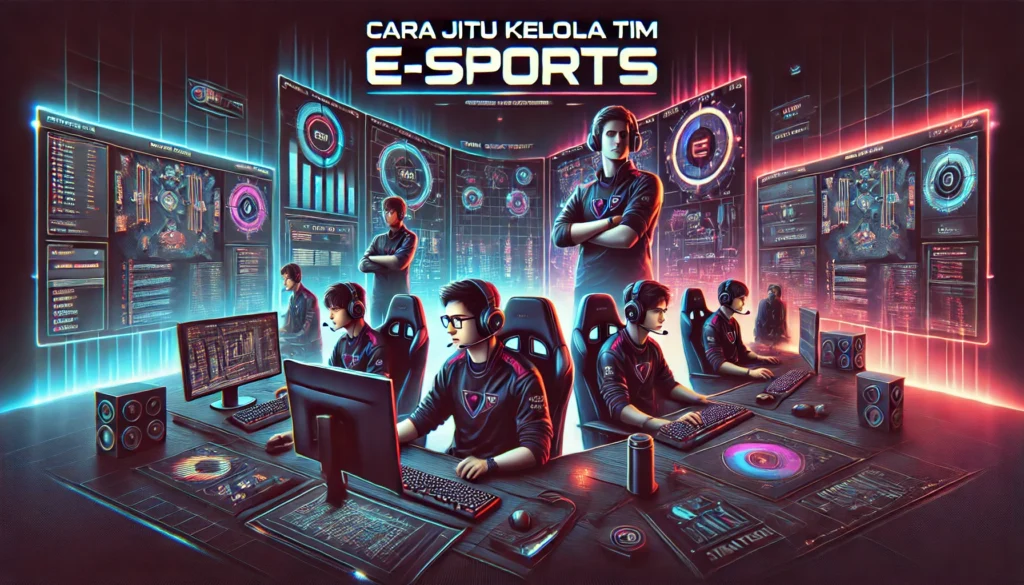 Cara Jitu Kelola Tim e-sports