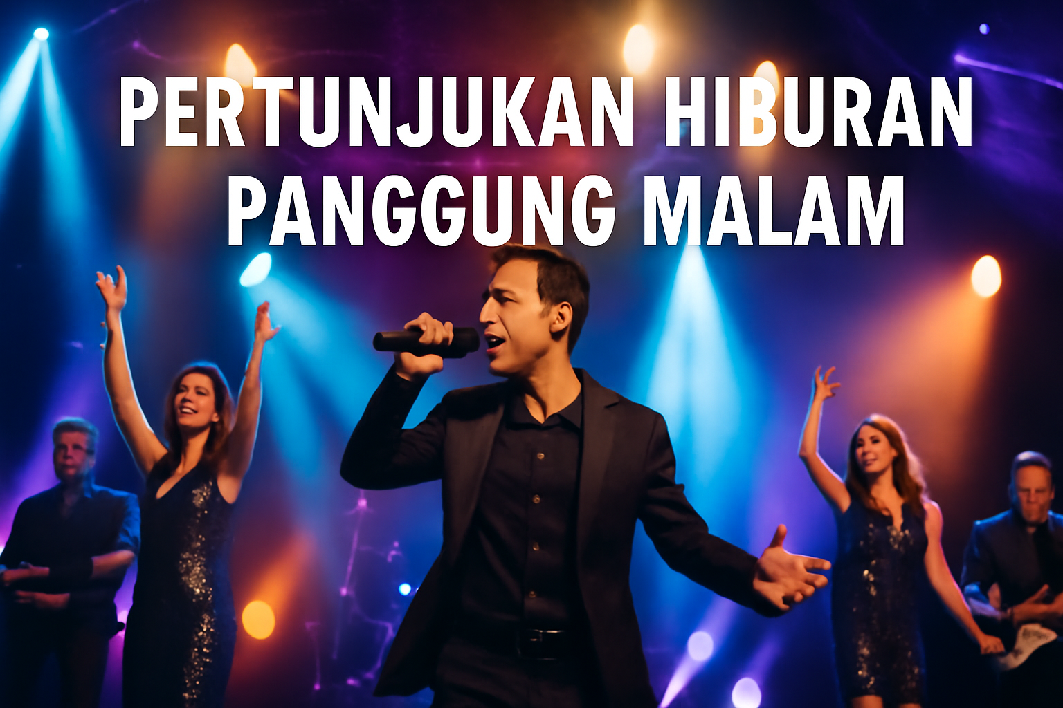Pertunjukan Hiburan Panggung Malam