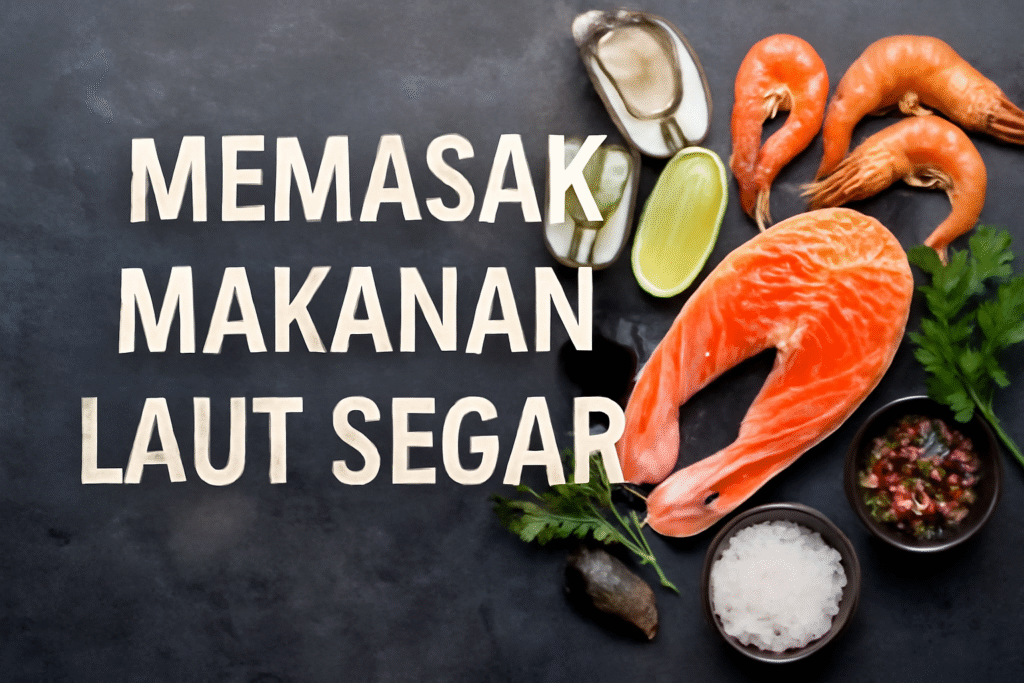 Memasak Makanan Laut Segar