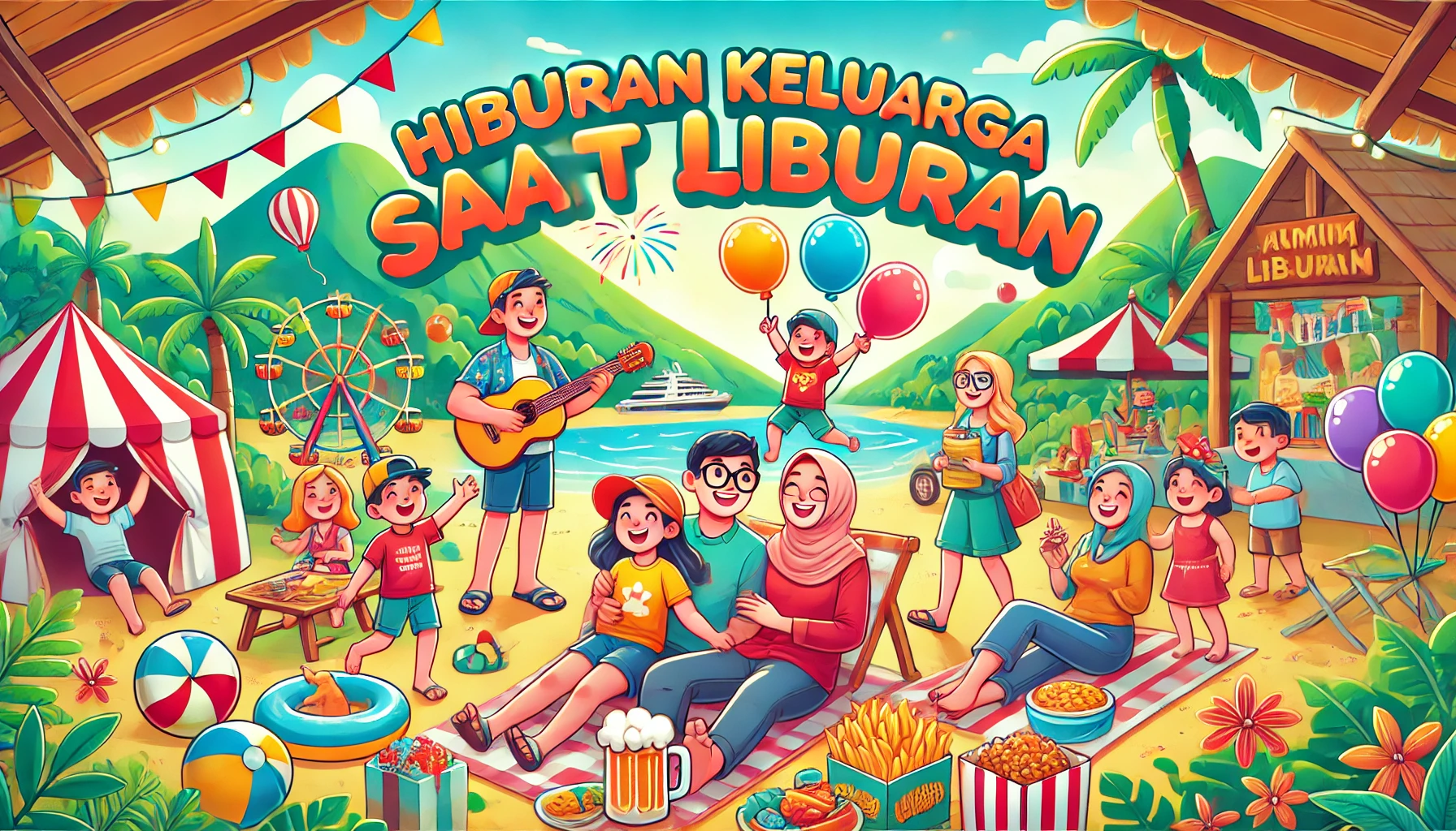 Hiburan Keluarga Saat Liburan