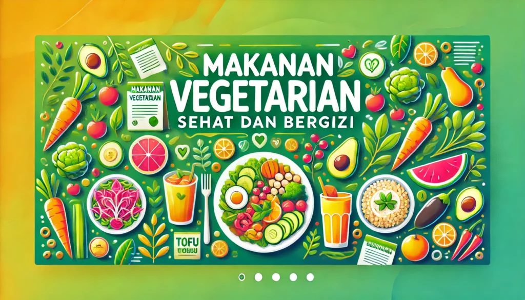 Makanan Vegetarian Sehat dan Bergizi