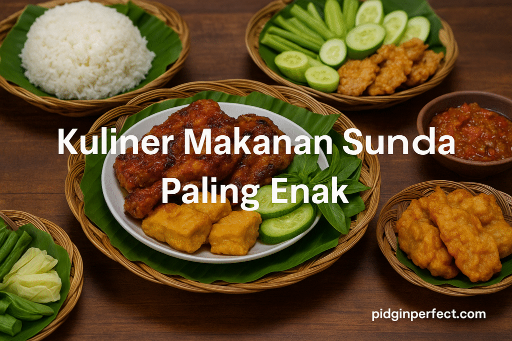 Kuliner Makanan Sunda Paling Enak