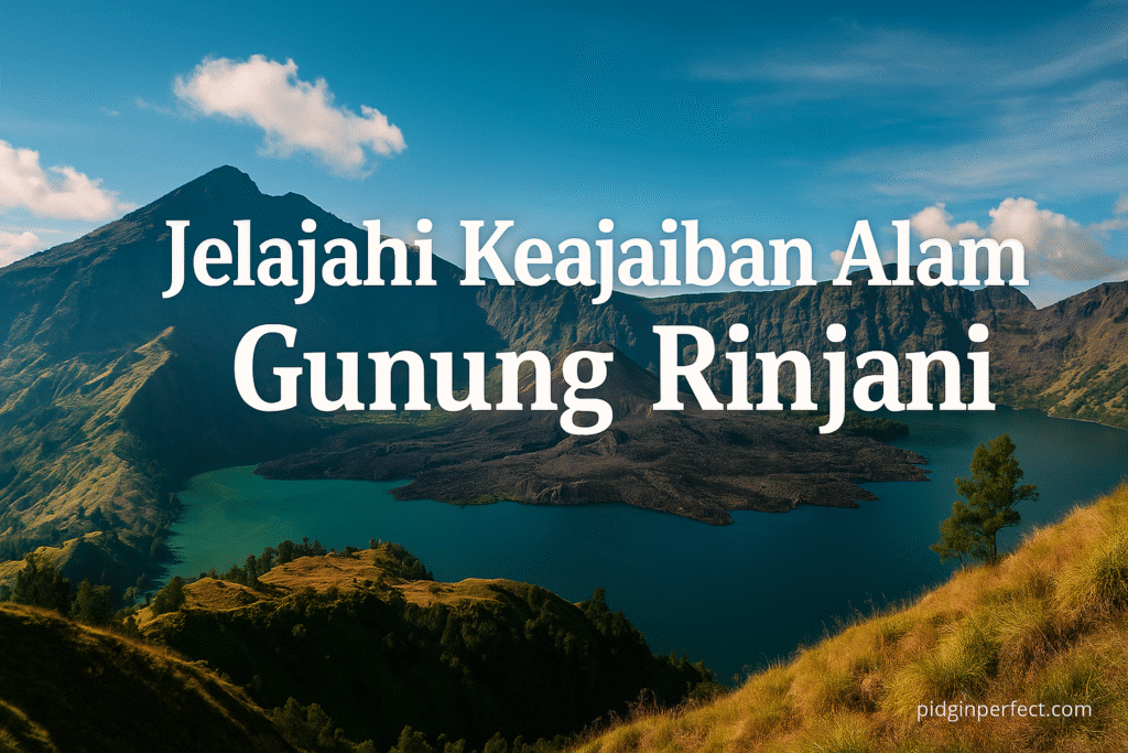 Jelajahi Keajaiban Alam Gunung Rinjani