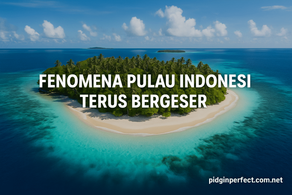 Fenomena Pulau Indonesia Terus Bergeser