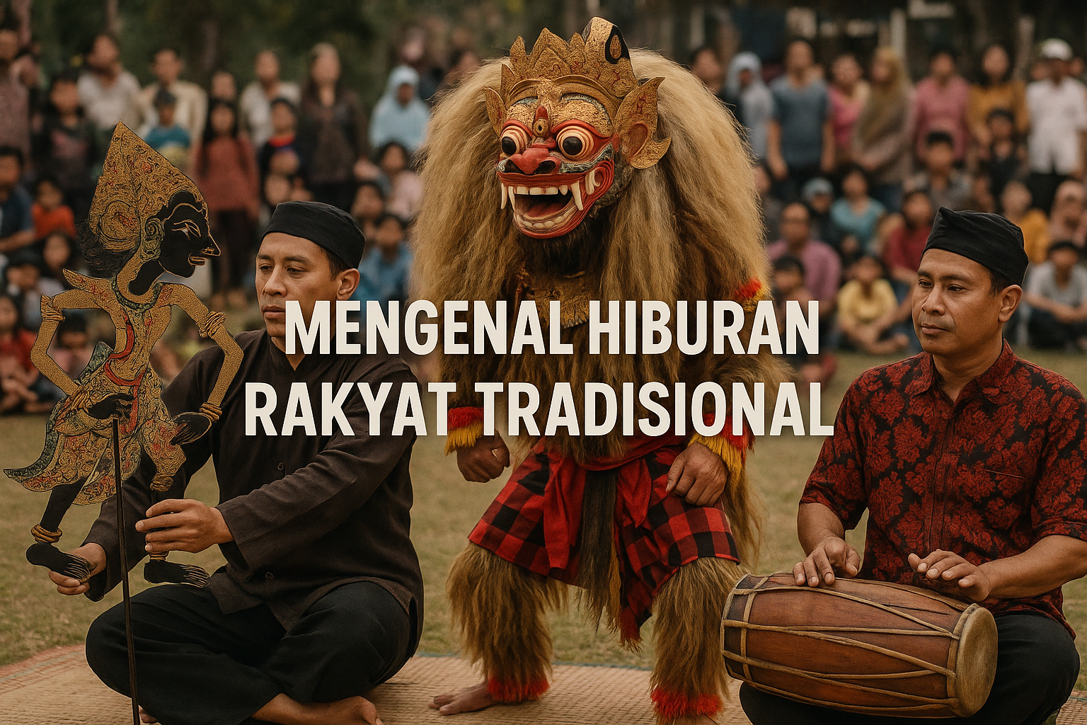 Mengenal Hiburan Rakyat Tradisional