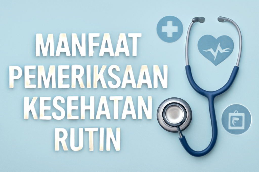 Manfaat Pemeriksaan Kesehatan Rutin
