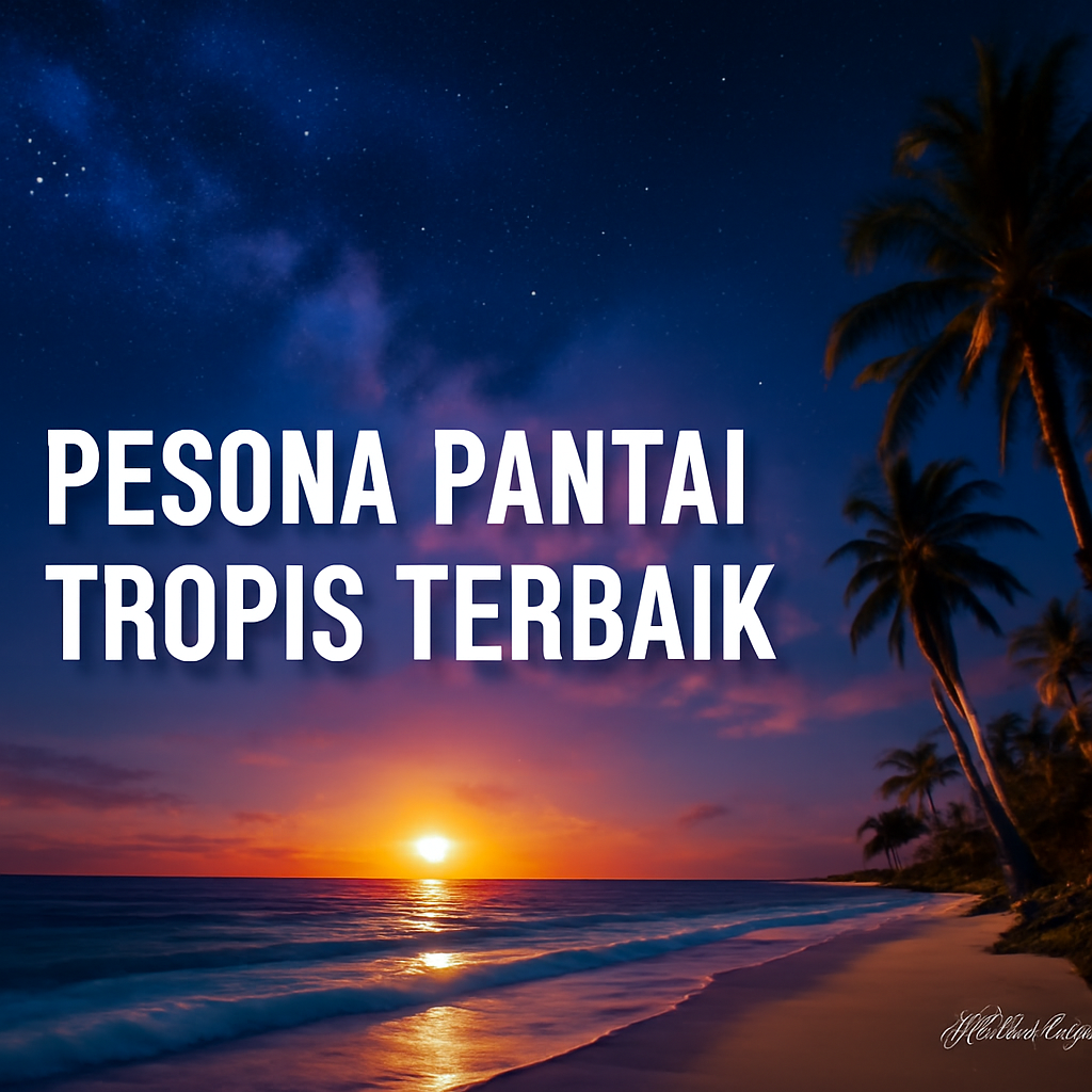 Pesona Pantai Tropis Terbaik