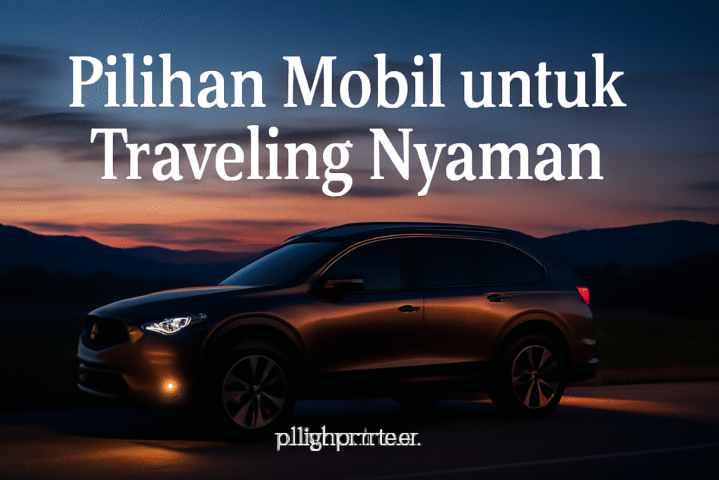 Pilihan Mobil untuk Traveling Nyaman