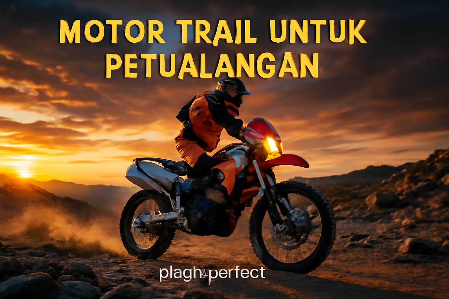 Motor Trail Untuk Petualangan