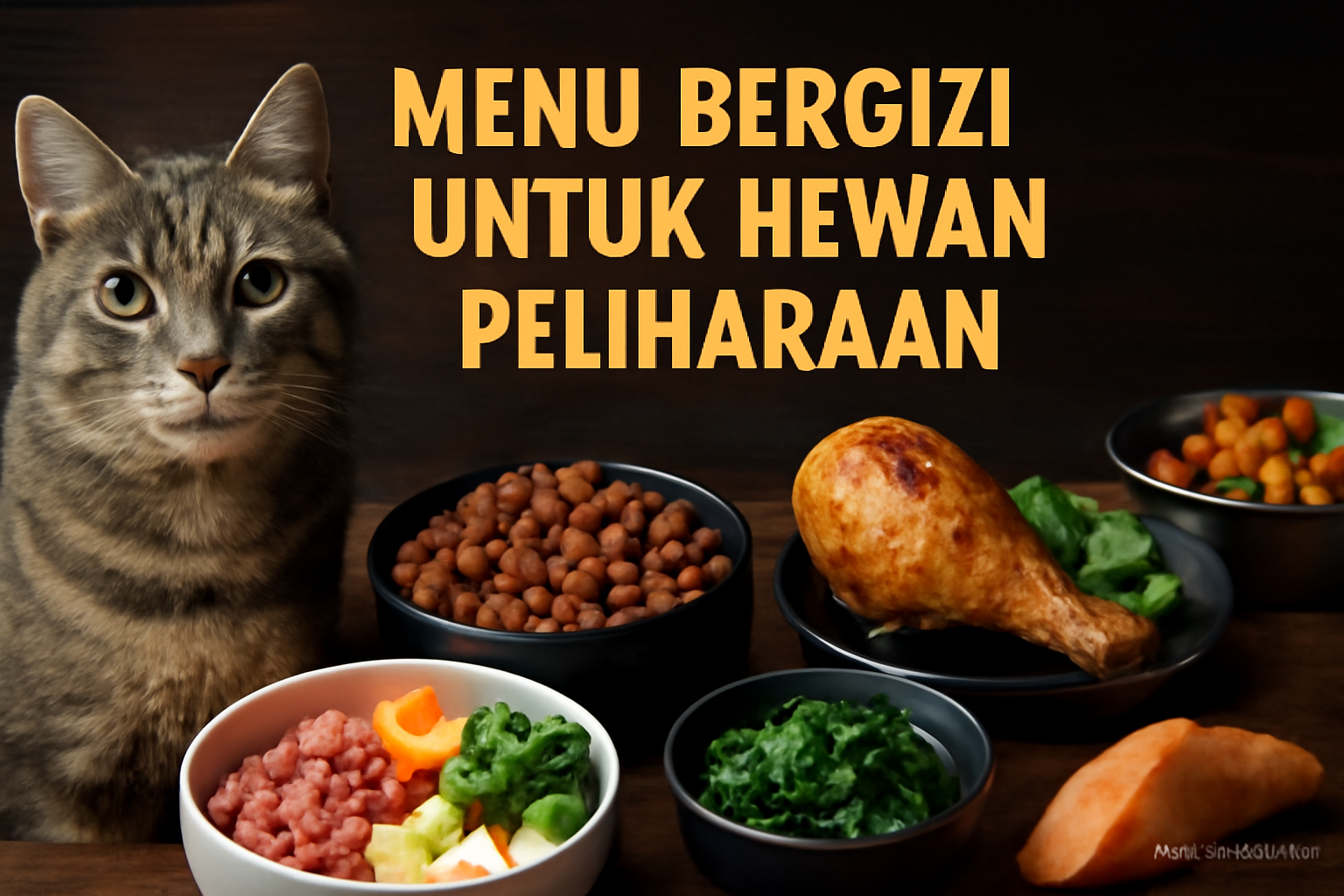 Menu Bergizi Untuk Hewan Peliharaan