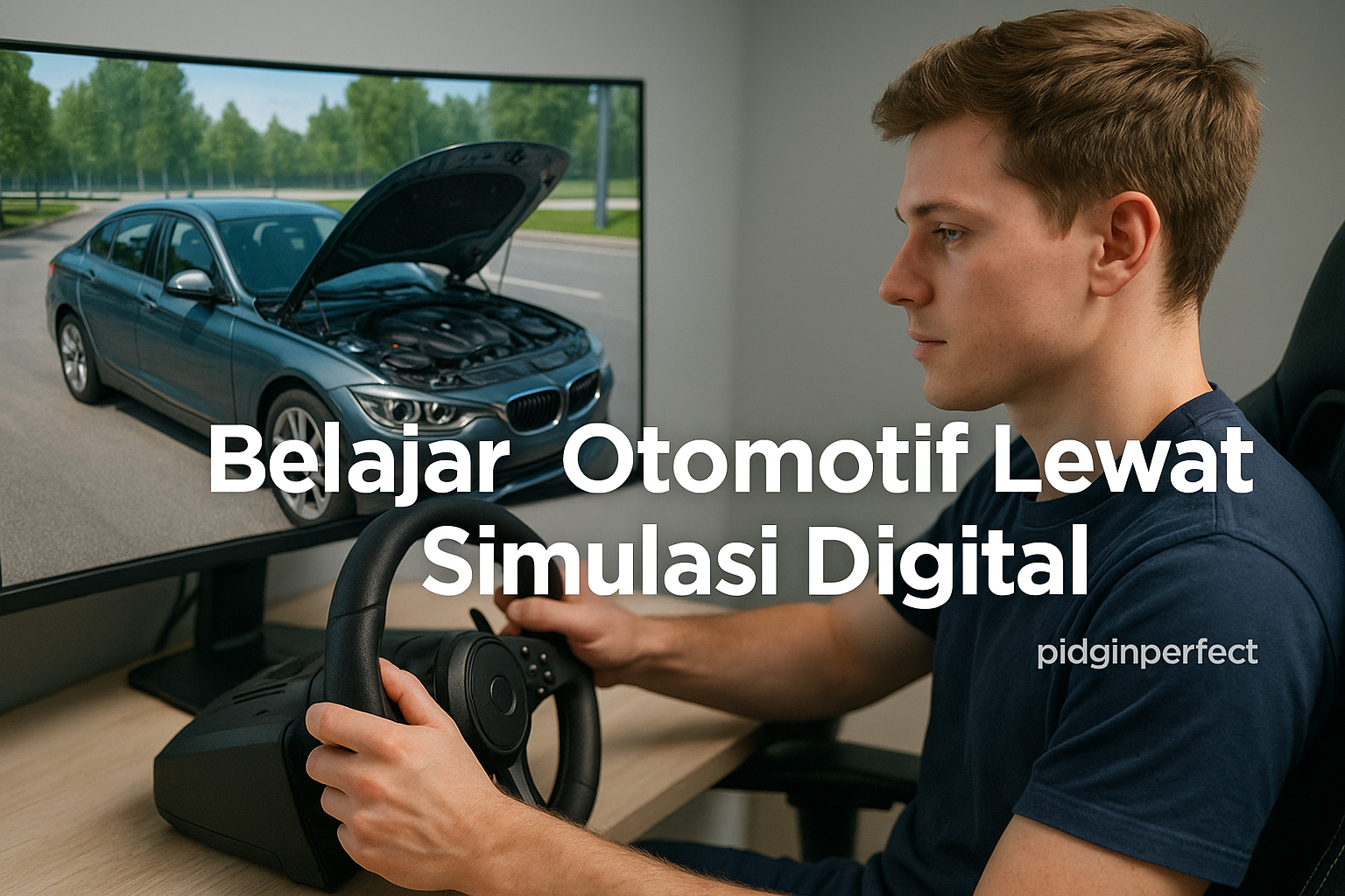 Belajar Otomotif Lewat Simulasi Digital