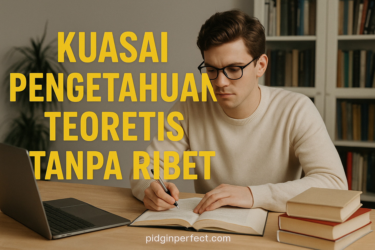 Kuasai pengetahuan teoretis tanpa ribet