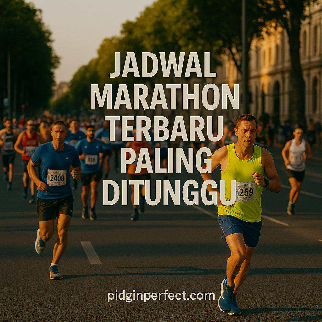 Jadwal Marathon Terbaru Paling Ditunggu