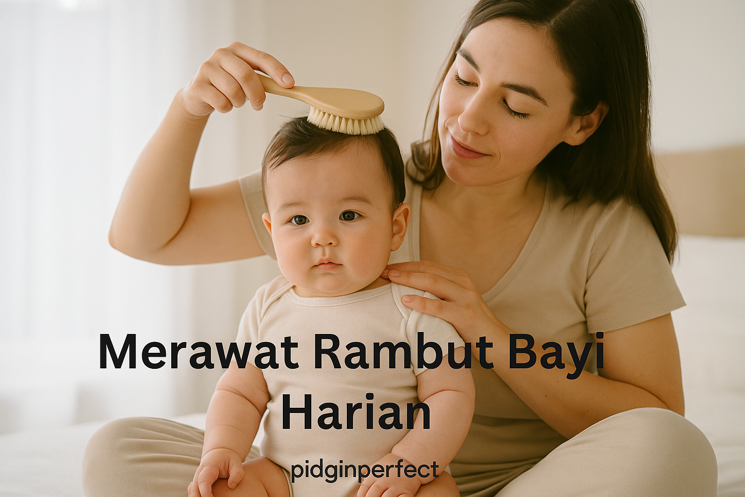 Merawat Rambut Bayi Harian