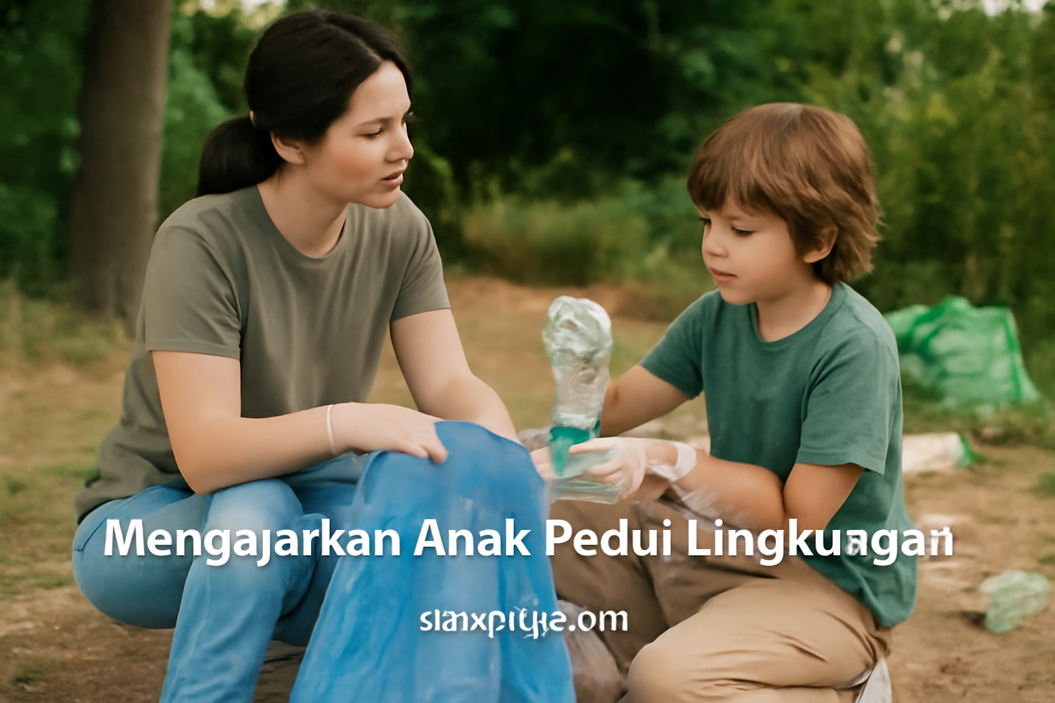 Mengajarkan Anak Peduli Lingkungan