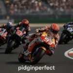 Aksi Menegangkan Balap MotoGP