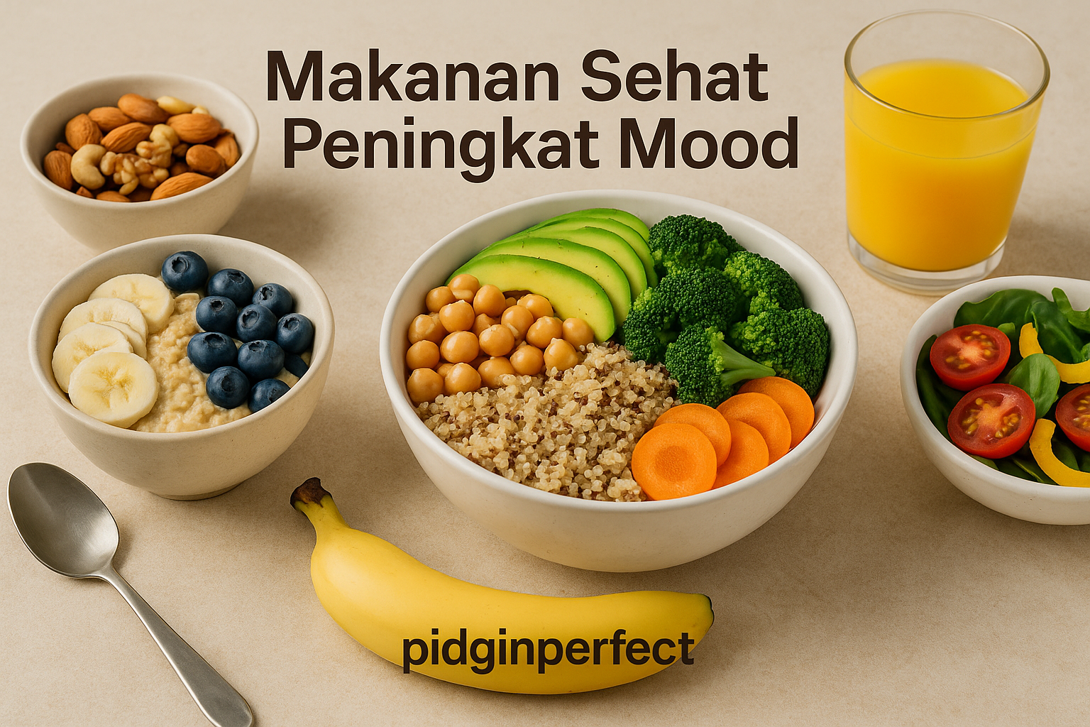 Makanan Sehat Peningkat Mood