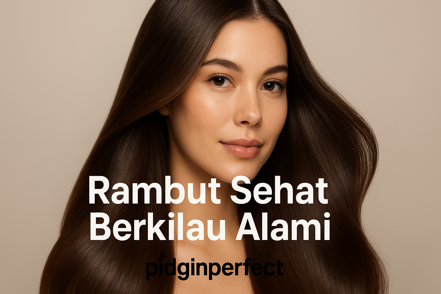 Rambut Sehat Berkilau Alami