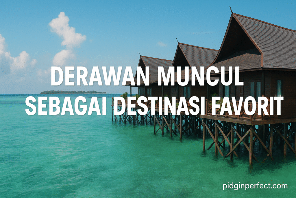 Derawan Muncul Sebagai Destinasi Favorit