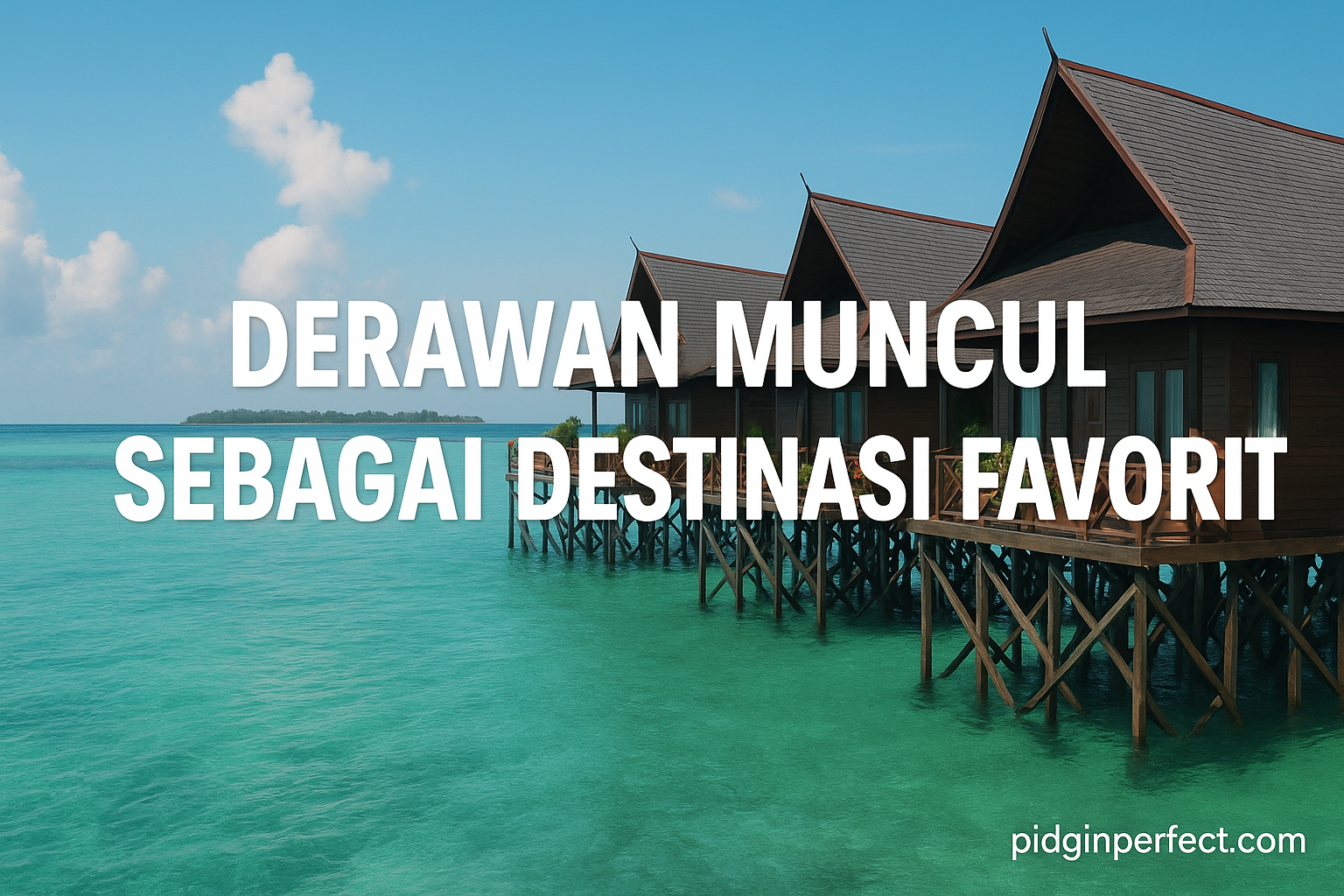 Derawan Muncul Sebagai Destinasi Favorit