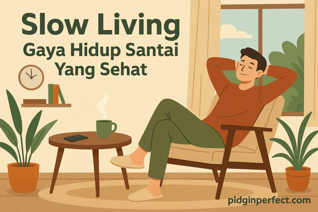 Slow Living Gaya Hidup Santai Yang Sehat