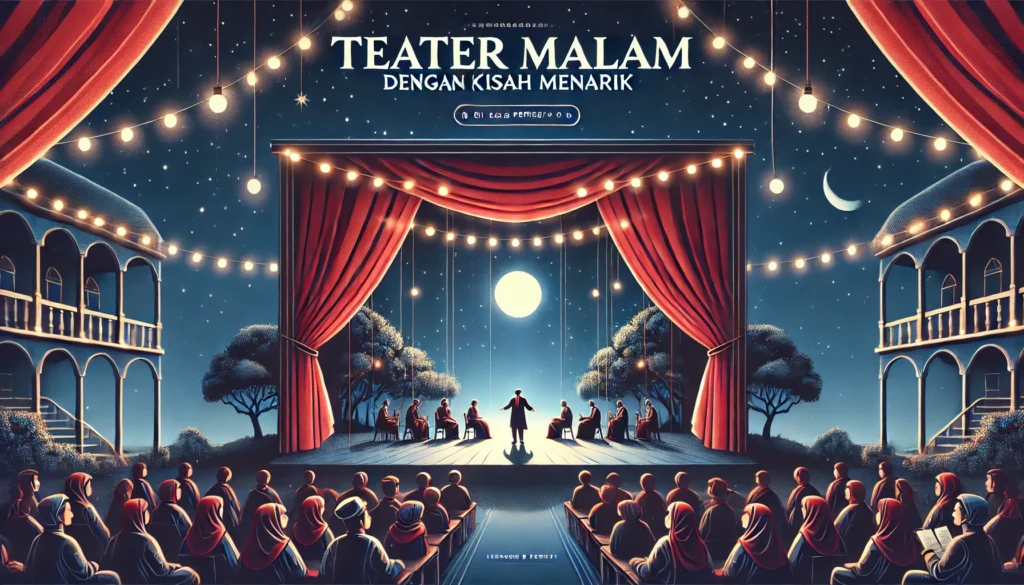 Teater Malam Dengan Kisah Menarik