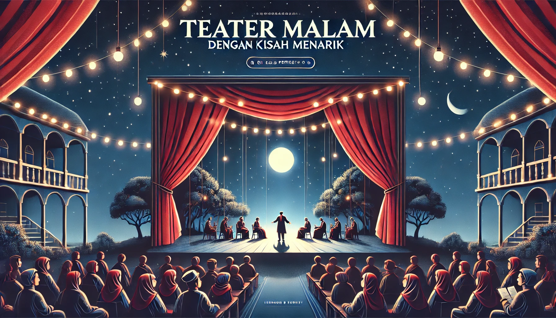 Teater Malam Dengan Kisah Menarik