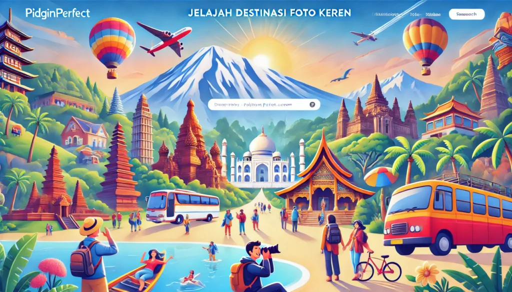 Jelajah Destinasi Foto Keren